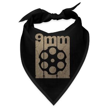 Revolver Trommel - Bandana - Schwarz - Vorne
