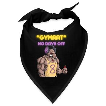 Gym - Bandana - Schwarz - Vorne