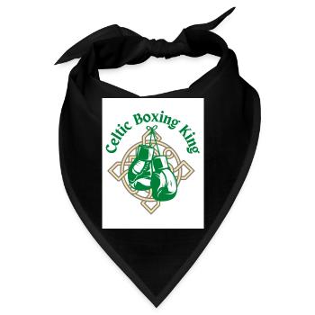 Keltischer Boxkönig - Bandana - Schwarz - Vorne