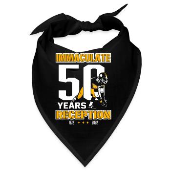 Makellose 50 Jahre Empfang Pittsburgh - Bandana - Schwarz - Vorne