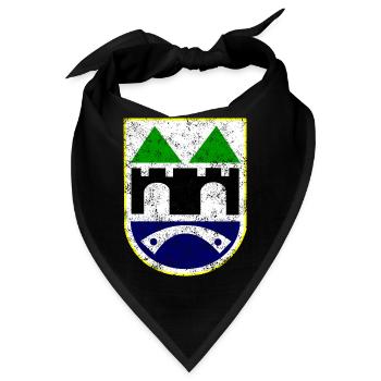 Sarajevo - Bandana - Schwarz - Vorne