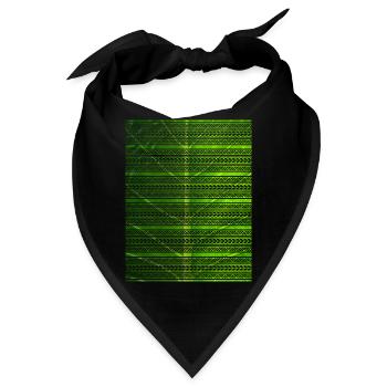 Indigene Grafiken - Bandana - Schwarz - Vorne