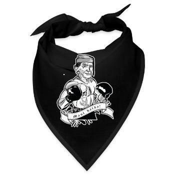 Rieser Grantler // Illustration - Bandana - Schwarz - Vorne