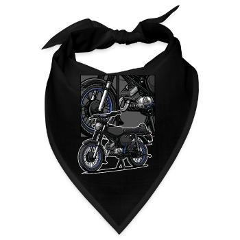 S51 (Tuning) // Illustration - Bandana - Schwarz - Vorne