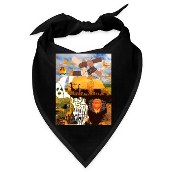 Black History is World History Original - Bandana - Schwarz - Vorne