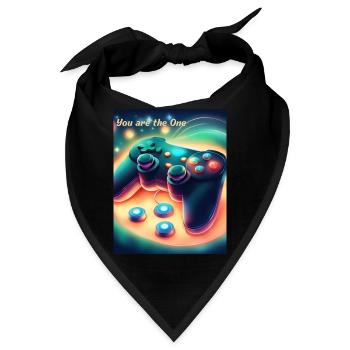 You are the One 1 - Bandana - Schwarz - Vorne