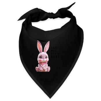 Heute nicht! - Bandana - Schwarz - Vorne