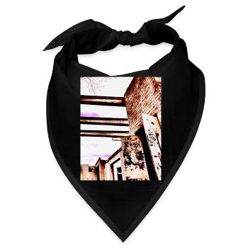 Duisburg Industrieruinen - Bandana - Schwarz - Vorne