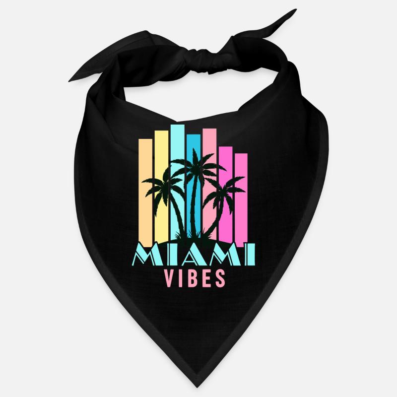 Vibrations de Miami Bandana