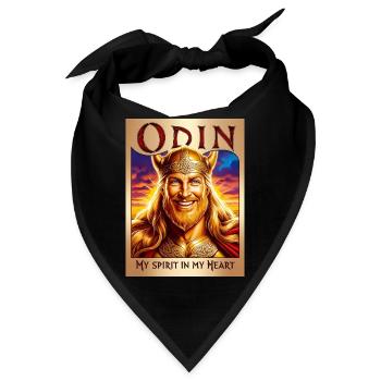 Odin. - Bandana - Schwarz - Vorne