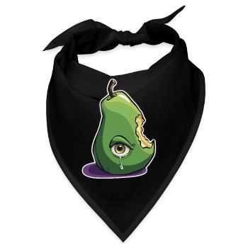 tears of pears - Bandana - Schwarz - Vorne