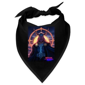 WOTAN - YOUR LIGHT IN YOUR DARKNESS - DARK SOUL - - Bandana - Schwarz - Vorne