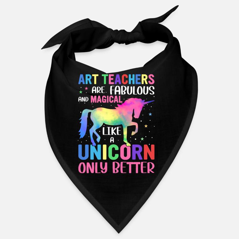 Bunte Einhorn-Kunst, die Lehrer lieben Bandana