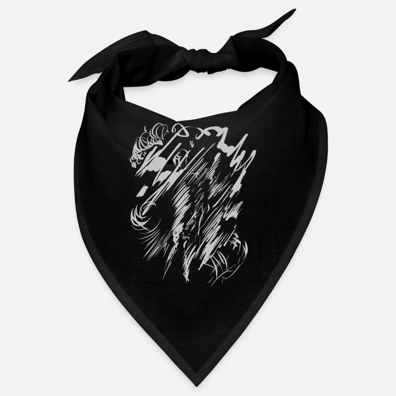Hintergrund Abstrakte Kunst - Grau Bandana
