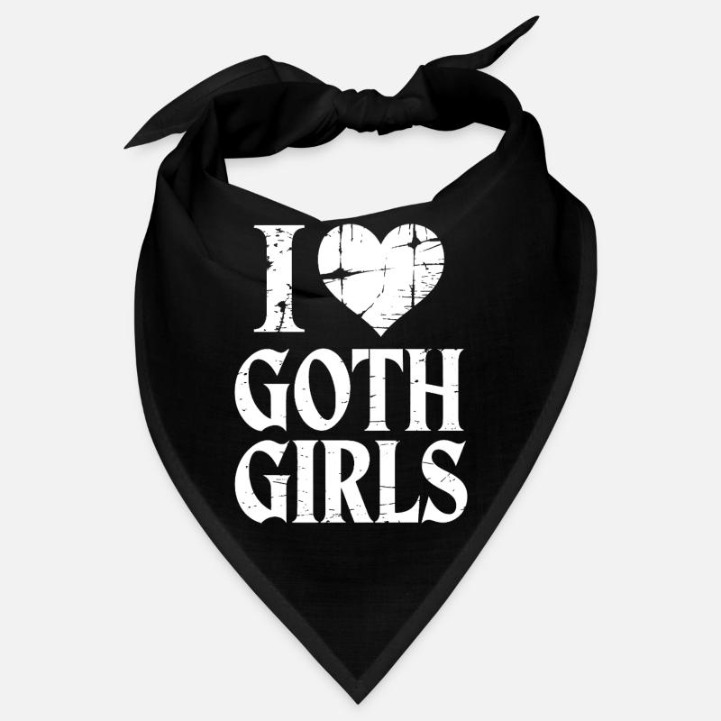 J’aime les filles gothiques Bandana