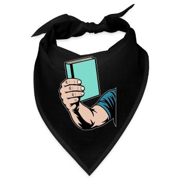 Buch lesen - Bandana - Schwarz - Vorne