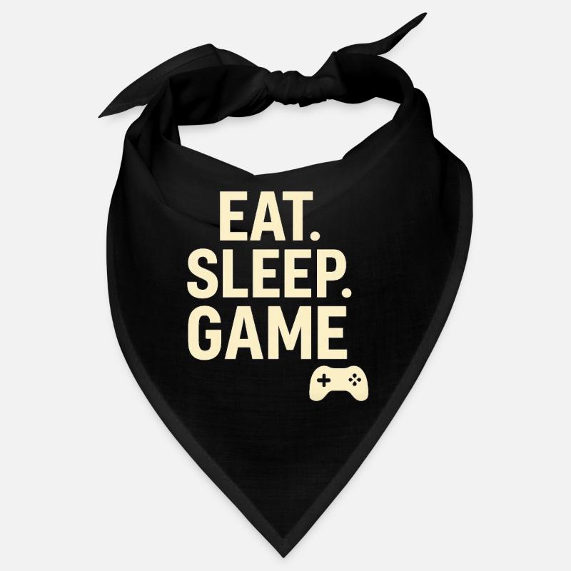 Eat Sleep Game Controller Bandana
