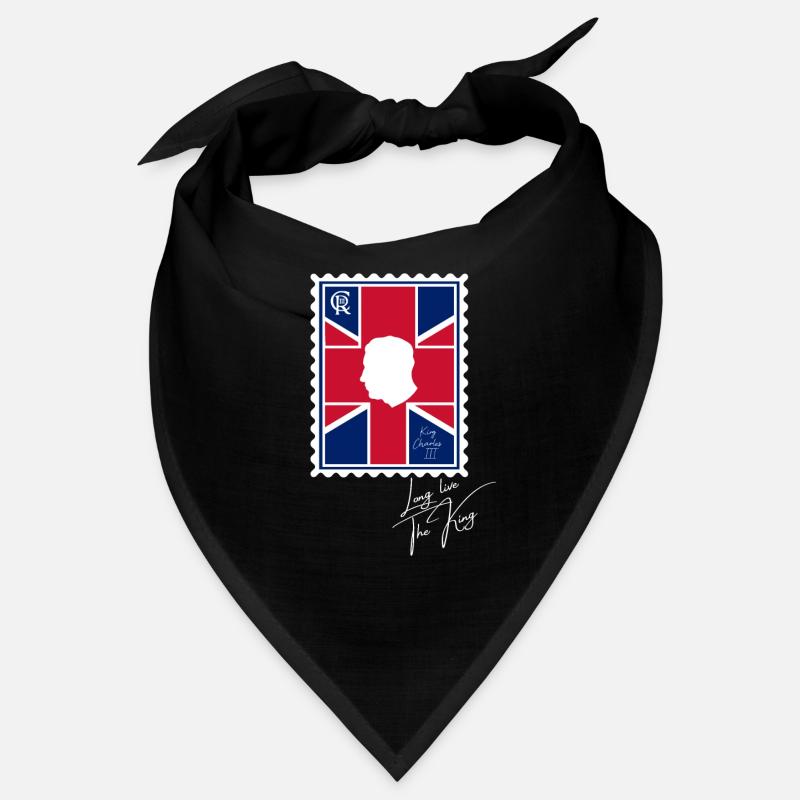 British King Coronation Charles England Flag Bandana