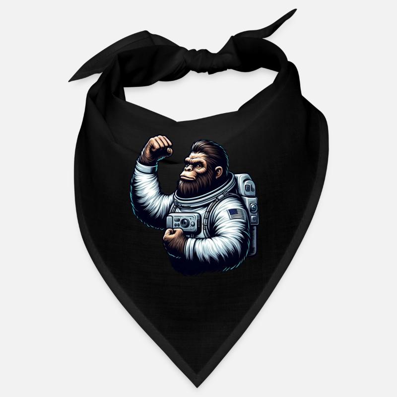 Astronaut Monkey Chimpanzee Gorilla Bandana