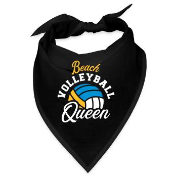 Beachvolleyball - Bandana - Schwarz - Vorne