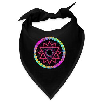 LSD Acid Wheel - Bandana - Schwarz - Vorne