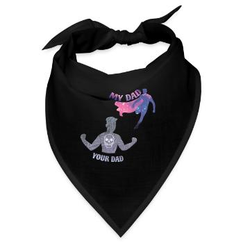 Vater - Vater - Vater - mein Vater - Bandana - Schwarz - Vorne