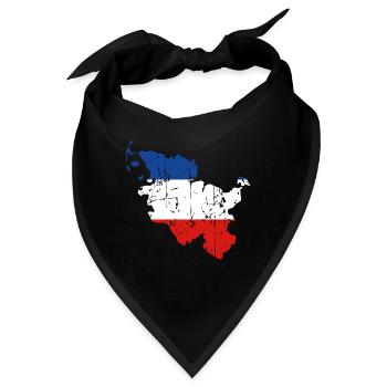 Schleswig-Holstein - Bandana - Schwarz - Vorne