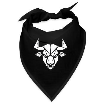 Bulle böser Blick Polygon - Bandana - Schwarz - Vorne