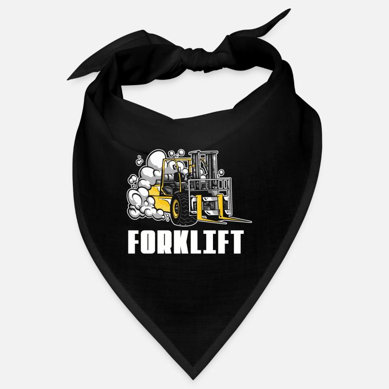 Forklift driver forklift logistics warehouseist Bandana
