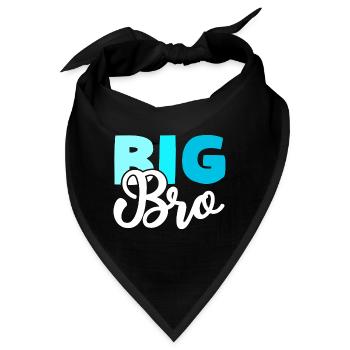 BIG BRO Bruder - Bandana - Schwarz - Vorne