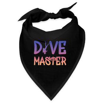 Dive Master - Bandana - Schwarz - Vorne