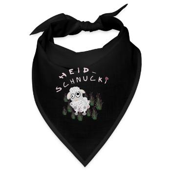 Heidschnucki - Bandana - Schwarz - Vorne