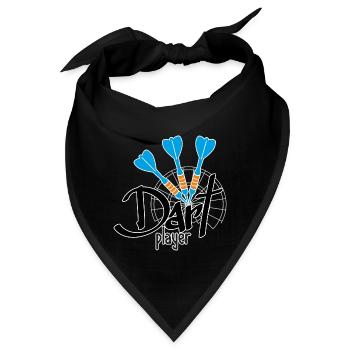 Sports Equipment 3 Darts Dart Player 2 - Bandana - Schwarz - Vorne