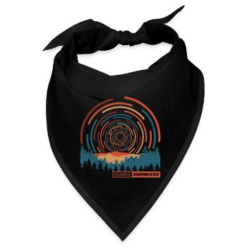 Harz Sunrise (Brocken-Edition) - Bandana - Schwarz - Vorne