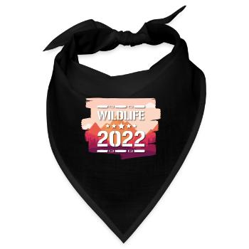 Wildlife 2022 - Bandana - Schwarz - Vorne