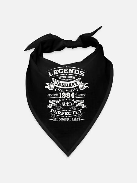 30. Geburtstag Legende Jahrgang 1994 Vintage - Bandana - Schwarz