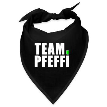 Pfefferminz Likör Pfeffi Vatertag Sauf - Bandana - Schwarz - Vorne