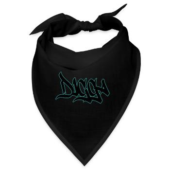 Digga - Bandana - Schwarz - Vorne