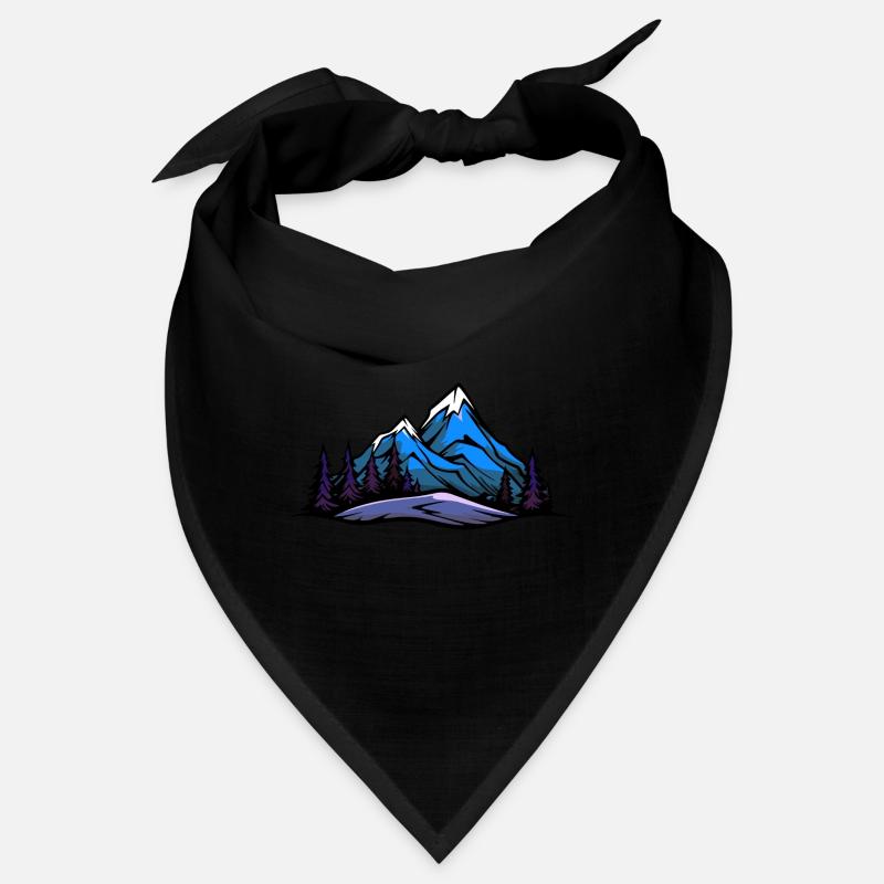 Landscape Mountains Bandana