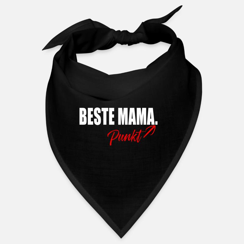 Beste Mama - Bandana - Schwarz