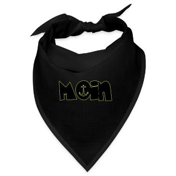 MOIN - Bandana - Schwarz - Vorne