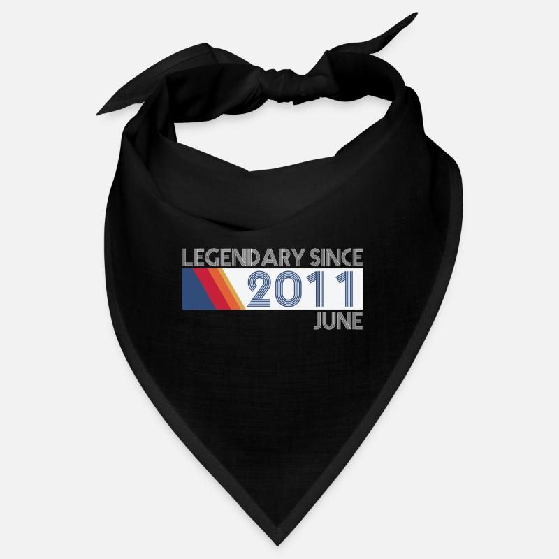 Retro SiFi Legendary since Juni 2011 - Geburtstag Bandana