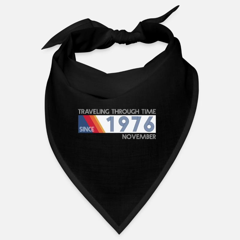 Funny Zeitreise Geburtstags Design November 1976 Bandana