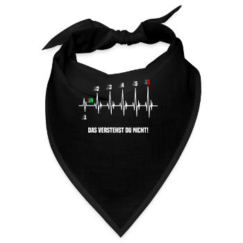 Auto Tuner Tuning Motorrad Gangschaltung Werkstatt - Bandana - Schwarz - Vorne