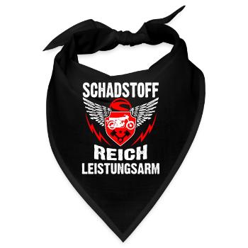 Simson DDR Moped 2 Takter S51 Simmi Spruch - Bandana - Schwarz - Vorne