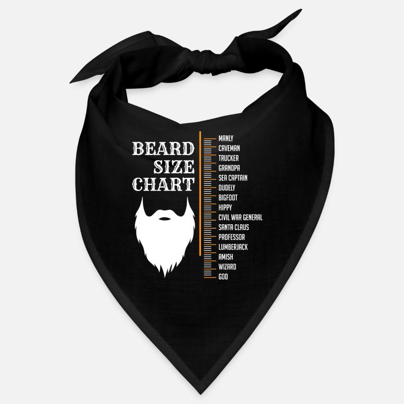 Bear Size Chart, Bearded, Bearded Bandana