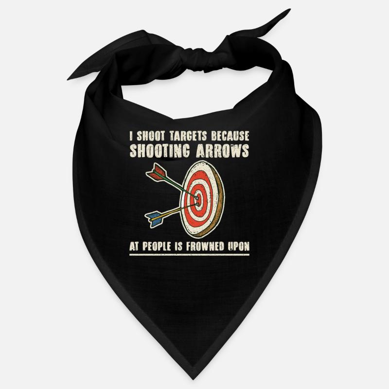 Tir à l’arc Flèche Tir à l’arc Tir à l’arc - Bandana - noir