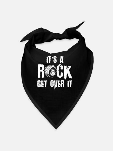 4 of 4 off-road truck, climb above - Bandana - black - Front