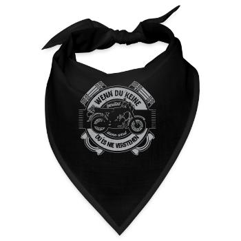 Simmi S51 Wenn du keine Besitzt - Bandana - Schwarz - Vorne