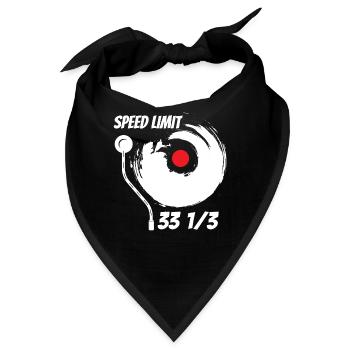 Vinyl Zeichnet Audiophile Musik - Bandana - Schwarz - Vorne